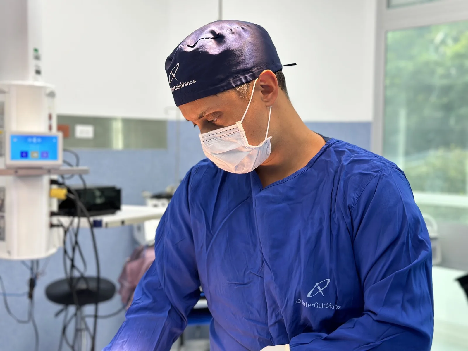 Dr. Diego Franco performing surgery