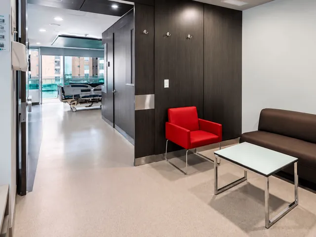 Post-surgery waiting area