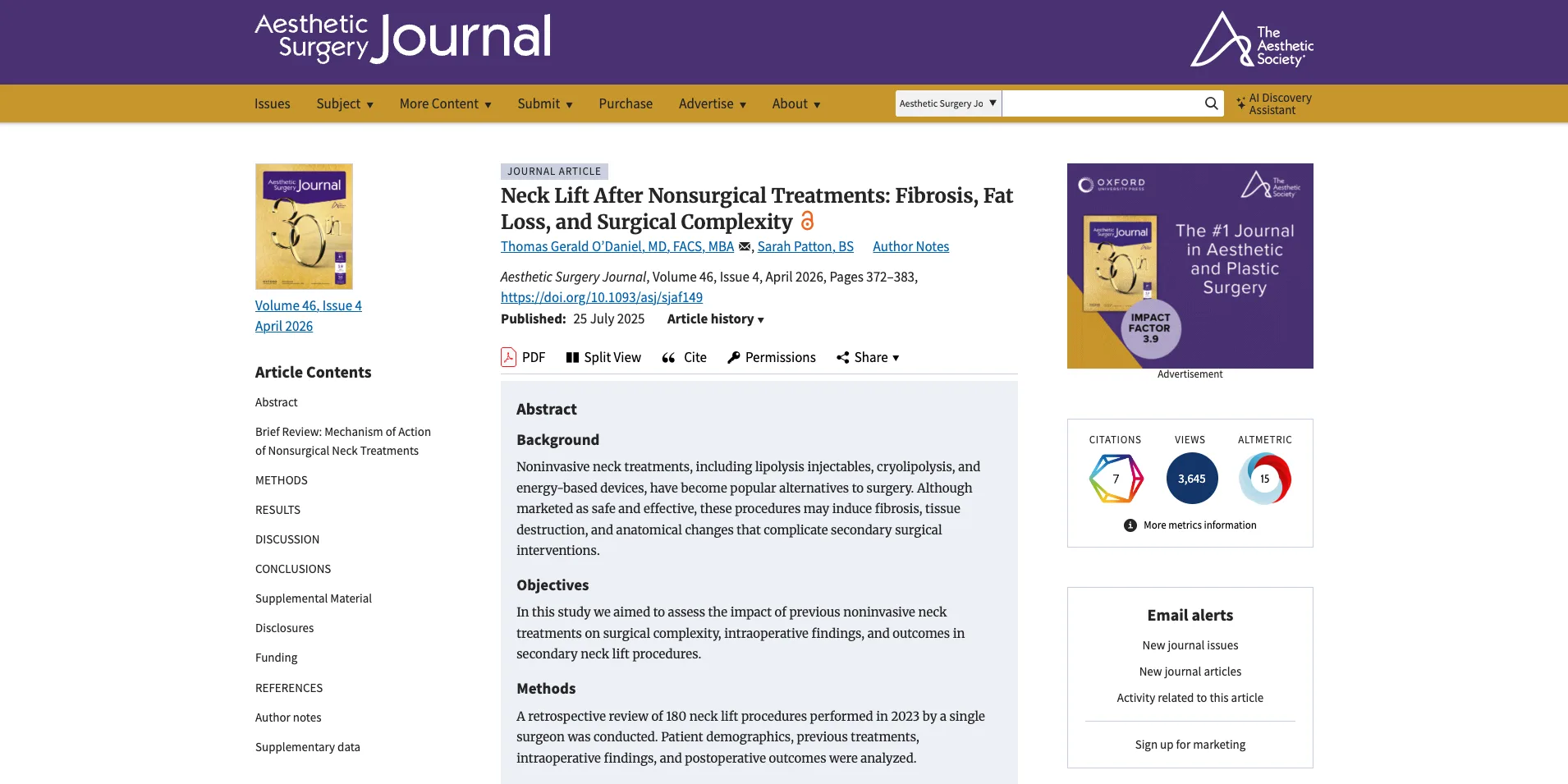 Neck lift after non-surgical treatments — fibrosis in the deeper tissue